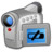 Hardware Video Camera low battery Icon